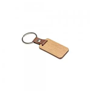 Chaveiro de Madeira Personalizado | Dimensões (L x A x P): 2.9 x 10.3 x 5.0 | Peso = 11 g