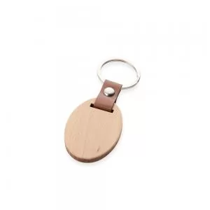 Chaveiro de Madeira Personalizado | Dimensões (L x A x P): 3.7 x 10.0 x 0.5 | Peso = 11 g