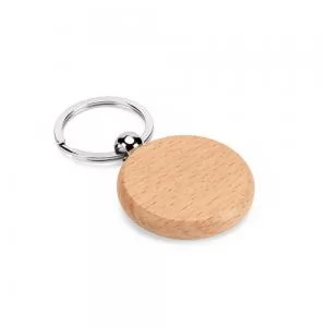 Chaveiro de Madeira Personalizado | Dimensões (L x A x P): 4.0 x 7.7 x 0.0 | Peso = 15 g