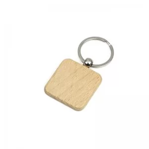 Chaveiro de Madeira Personalizado | Dimensões (L x A x P): 4.0 x 7.4 x 7.0 | Peso = 13 g