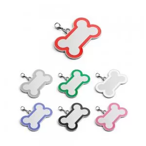 Chaveiro de Metal Personalizado | Dimensões (L x A x P): 4.0 x 6.0 x 0.2 | Peso = 25 g