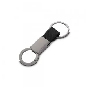 Chaveiro de Metal Personalizado | Dimensões (L x A x P): 3.1 x 8.2 x 0.0 | Peso = 31 g