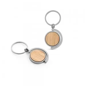 Chaveiro de Metal Personalizado | Dimensões (L x A x P): 3.6 x 4.0 x 0.4 | Peso = 28 g