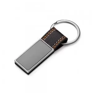 Chaveiro de Metal Personalizado | Dimensões (L x A x P): 3.5 x 9.0 x 0.9 | Peso = 28 g