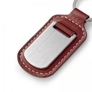 Chaveiro em Material Sintético  Personalizado | Dimensões (L x A x P): 3.9 x 7.4 x 1.0 | Peso = 52 g