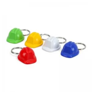 Chaveiro Formato Capacete EPI Personalizado | Dimensões (L x A x P): 6.5 x 3.3 x 2.2 | Peso = 8 g