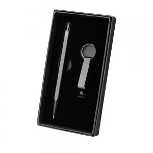 Conjunto com 2 Peças Personalizado | Dimensões (L x A x P): 9.0 x 2.5 x 17.3 | Peso = 90 g