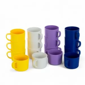 Conjunto de Caneca Personalizada | Dimensões (L x A x P): 6.3 x 7.8 x 0.0 | Peso = 280 g