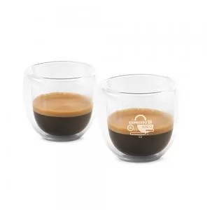 Conjunto de Copo de Vidro Personalizado | Dimensões (L x A x P): 5.2 x 6.3 x 6.3 | Peso = 160 g