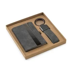 Conjunto Escritório com 2 Peças Personalizado | Dimensões (L x A x P): 12.5 x 1.7 x 13.5 | Peso = 100 g