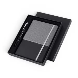 Conjunto Escritório com 2 Peças Personalizado | Dimensões (L x A x P): 19.4 x 24.0 x 2.9 | Peso = 400 g