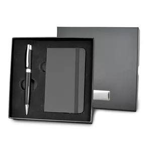 Conjunto Executivo com 2 Peças Personalizado | Dimensões (L x A x P): 17.0 x 17.0 x 2.8 | Peso = 235 g