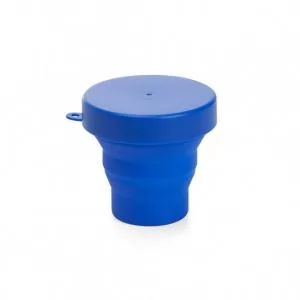 Copo de Silicone Dobrável Personalizado | Dimensões (L x A x P): 7.6 x 7.1 x 8.6 | Peso = 43 g