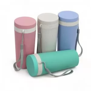 Copo Ecológico Personalizado | Dimensões (L x A x P): 7.2 x 16.7 x 6.2 | Peso = 150 g