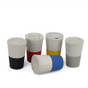 Copo Ecológico Personalizado | Dimensões (L x A x P): 8.8 x 12.7 x 8.8 | Peso = 81 g