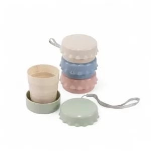 Copo Retrátil Ecológico Personalizado | Dimensões (L x A x P): 7.3 x 7.7 x 7.3 | Peso = 35 g