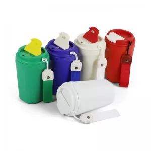 Copo Térmico Personalizado | Dimensões (L x A x P): 9.0 x 14.0 x 6.9 | Peso = 230 g