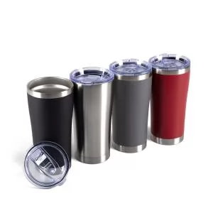 Copo Térmico Personalizado | Dimensões (L x A x P): 9.1 x 17.8 x 8.4 | Peso = 350 g