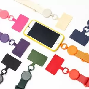 Cordão Porta Celular Personalizado | Dimensões (L x A x P): 6.5 x 7.1 x 0.8 | Peso = 30 g