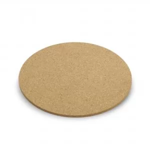 Descanso de Panela em Cortiça Personalizado | Dimensões (L x A x P): 20.0 x 0.5 x 20.0 | Peso = 42 g