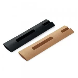 Embalagem Estojo Personalizada para 1 Caneta | Dimensões (L x A x P): 4.0 x 15.5 x 0.5 | Peso = 20 g