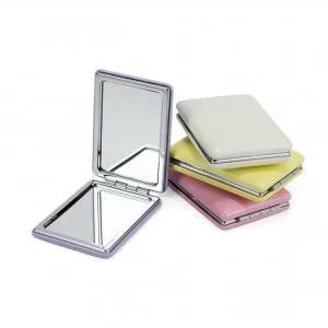 Espelho de Bolsa Personalizado | Dimensões (L x A x P): 6.2 x 8.7 x 2.2 | Peso = 86 g