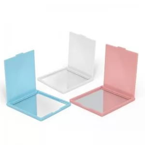 Espelho de Bolsa Personalizado | Dimensões (L x A x P): 6.5 x 7.5 x 5.0 | Peso = 30 g
