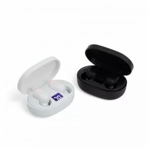 Fone de Ouvido Bluetooth Personalizado | Dimensões (L x A x P): 2.9 x 6.2 x 4.0 | Peso = 38 g