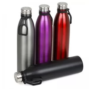 Garrafa de Inox Personalizada | Dimensões (L x A x P): 7.8 x 30.5 x 7.8 | Peso = 215 g