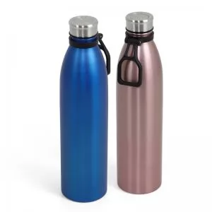 Garrafa de Inox Personalizada | Dimensões (L x A x P): 7.8 x 30.5 x 7.8 | Peso = 215 g