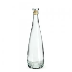 Garrafa de Vidro Personalizada | Dimensões (L x A x P): 8.0 x 27.4 x 0.0 | Peso = 520 g