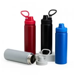 Garrafa Personalizada | Dimensões (L x A x P): 7.5 x 24.0 x 7.5 | Peso = 175 g