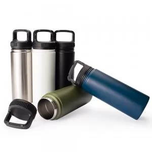 Garrafa Térmica Personalizada | Dimensões (L x A x P): 7.5 x 28.0 x 7.5 | Peso = 275 g