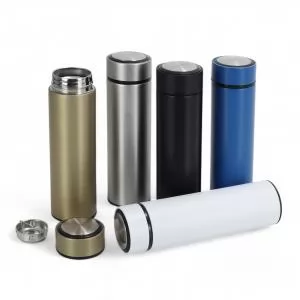 Garrafa Térmica Personalizada | Dimensões (L x A x P): 6.4 x 23.2 x 6.4 | Peso = 251 g