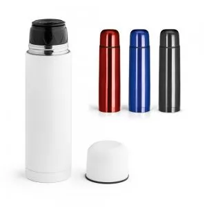Garrafa Térmica Personalizada | Dimensões (L x A x P): 7.0 x 24.5 x 7.0 | Peso = 272 g