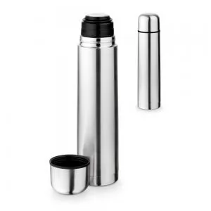 Garrafa Térmica Personalizada | Dimensões (L x A x P): 8.2 x 32.0 x 8.2 | Peso = 480 g