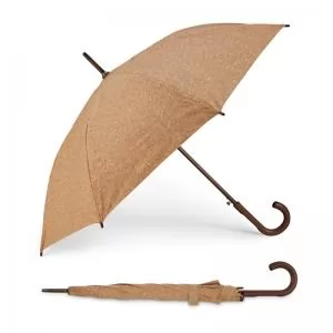 Guarda-Chuva em Cortiça Personalizado | Dimensões (L x A x P): 105.0 x 89.0 x 0.0 | Peso = 550 g