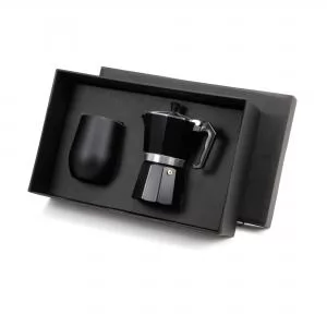 Kit Cafeteira Personalizado | Dimensões (L x A x P): 38.0 x 10.5 x 24.0 | Peso = 795 g