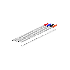 Kit Canudo Inox  Personalizado | Dimensões (L x A x P): 7.0 x 23.1 x 5.0 | Peso = 56 g