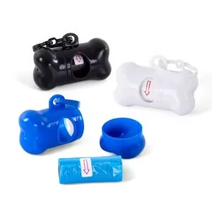 Kit de Higiene Cata Caca Saquinhos | Dimensões (L x A x P): 9.0 x 8.3 x 4.0 | Peso = 40 g
