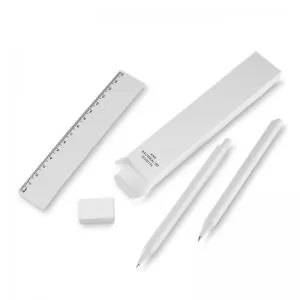 Kit Escritório Personalizado | Dimensões (L x A x P): 3.3 x 16.5 x 1.4 | Peso = 42 g