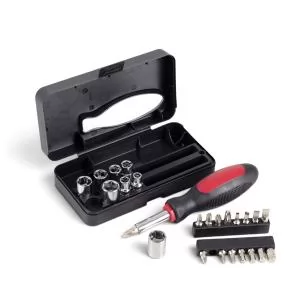 Kit Ferramentas Personalizado | Dimensões (L x A x P): 7.0 x 14.0 x 3.3 | Peso = 307 g