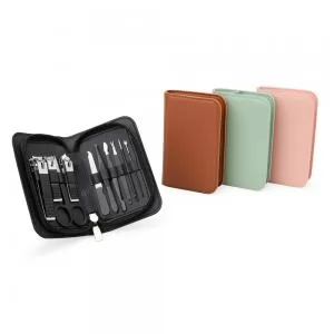 Kit Manicure Personalizado | Dimensões (L x A x P): 7.9 x 12.7 x 2.0 | Peso = 150 g