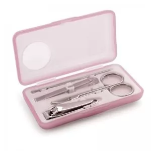 Kit Manicure Personalizado | Dimensões (L x A x P): 10.0 x 5.4 x 1.9 | Peso = 46 g