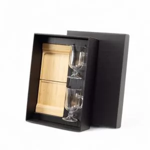 Kit para Café Personalizado | Dimensões (L x A x P): 35.5 x 9.3 x 24.5 | Peso = 950 g