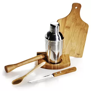 Kit para Caipirinha Personalizado | Dimensões (L x A x P): 13.0 x 22.0 x 1.2 | Peso = 670 g