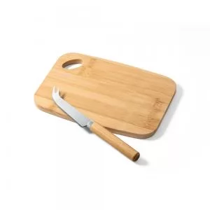 Kit Queijo 2 Peças Personalizado | Dimensões (L x A x P): 14.3 x 20.0 x 1.0 | Peso = 220 g