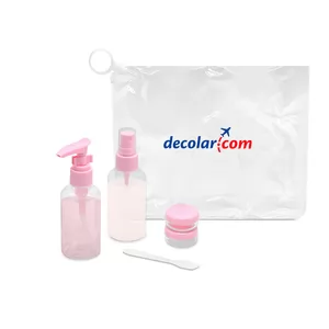 Kit Viagem 5 Peças Personalizado | Dimensões (L x A x P): 13.4 x 16.4 x 3.5 | Peso = 58 g