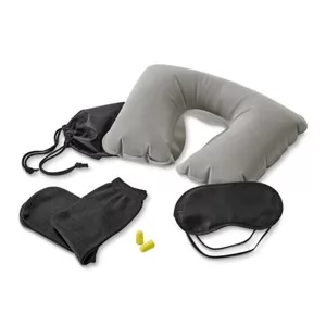 Kit Viagem Travesseiro com Gravação Personalizada | Dimensões (L x A x P): 42.5 x 27.5 x 12.0 | Peso = 28 g
