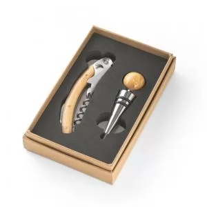 Kit Vinho 2 Peças Personalizado | Dimensões (L x A x P): 9.9 x 15.9 x 2.9 | Peso = 170 g